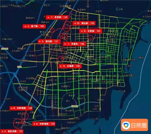 日照市城市道路扬尘走航监测数据发布配图